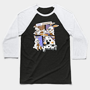 Cartoon Funny Art Baseball T-Shirt